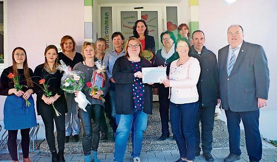 Der Steinbacher St. Franzikus Kindergarten ist nun ganz offiziell ein Familienstützpunkt